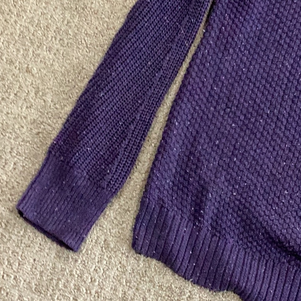 Universal Thread Purple Crew Neck Sweater - Picture 6 of 6